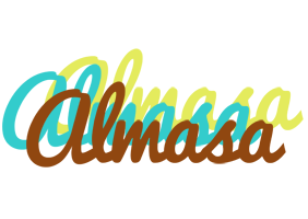 Almasa cupcake logo