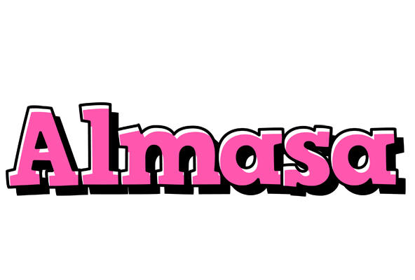 Almasa girlish logo