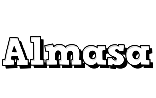 Almasa snowing logo