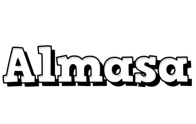 Almasa snowing logo