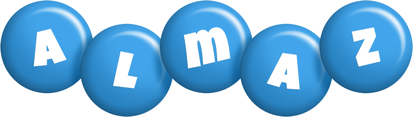 Almaz candy-blue logo