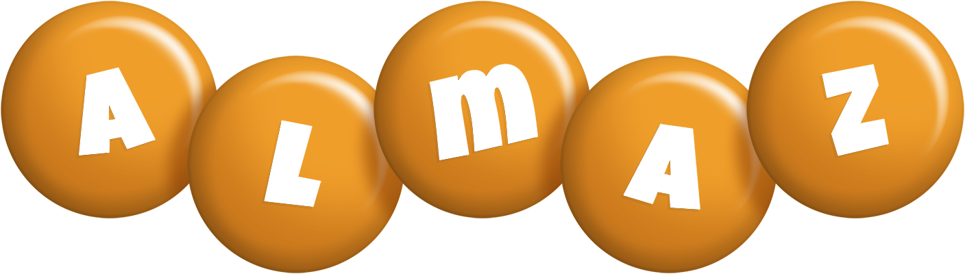 Almaz candy-orange logo