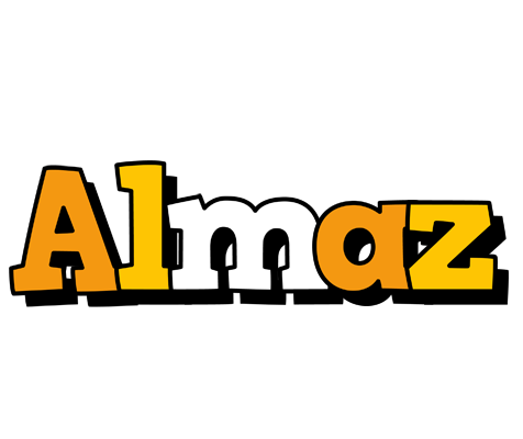 Almaz cartoon logo