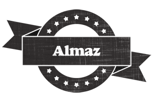 Almaz grunge logo