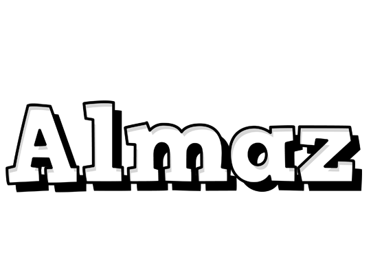 Almaz snowing logo