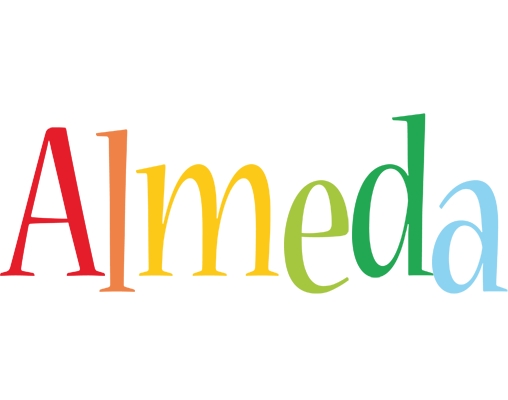 Almeda birthday logo