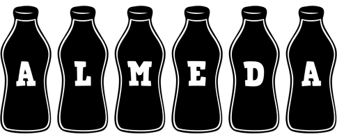 Almeda bottle logo