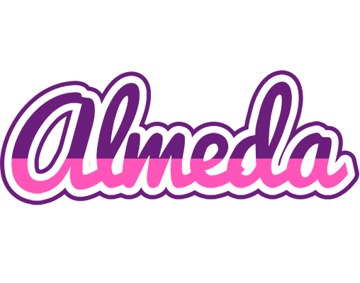 Almeda cheerful logo