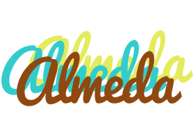 Almeda cupcake logo