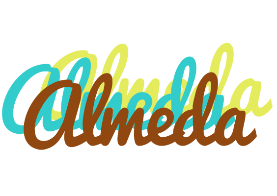 Almeda cupcake logo