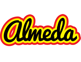 Almeda flaming logo