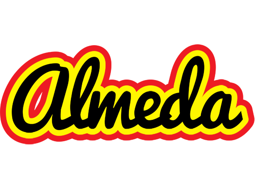 Almeda flaming logo