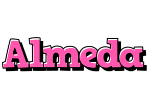 Almeda girlish logo