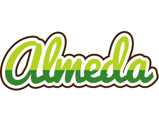 Almeda golfing logo
