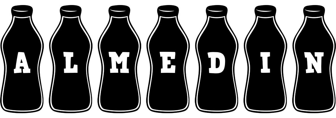 Almedin bottle logo