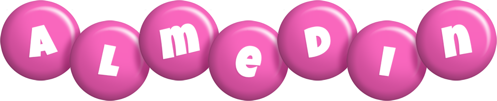 Almedin candy-pink logo