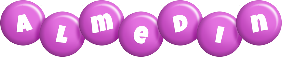Almedin candy-purple logo