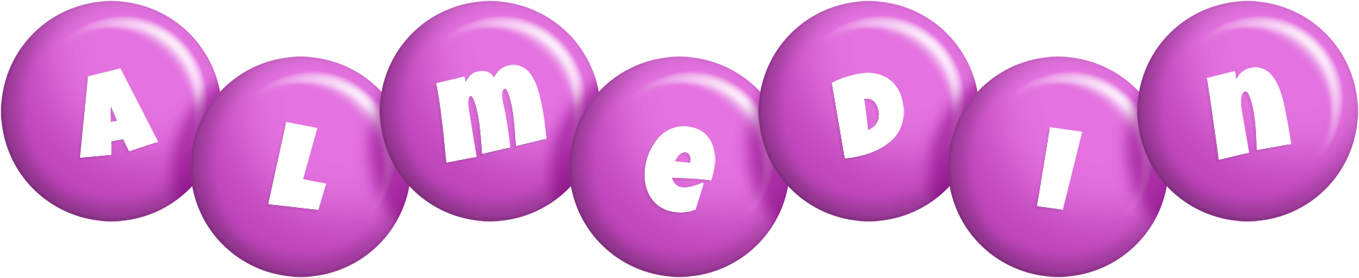 Almedin candy-purple logo