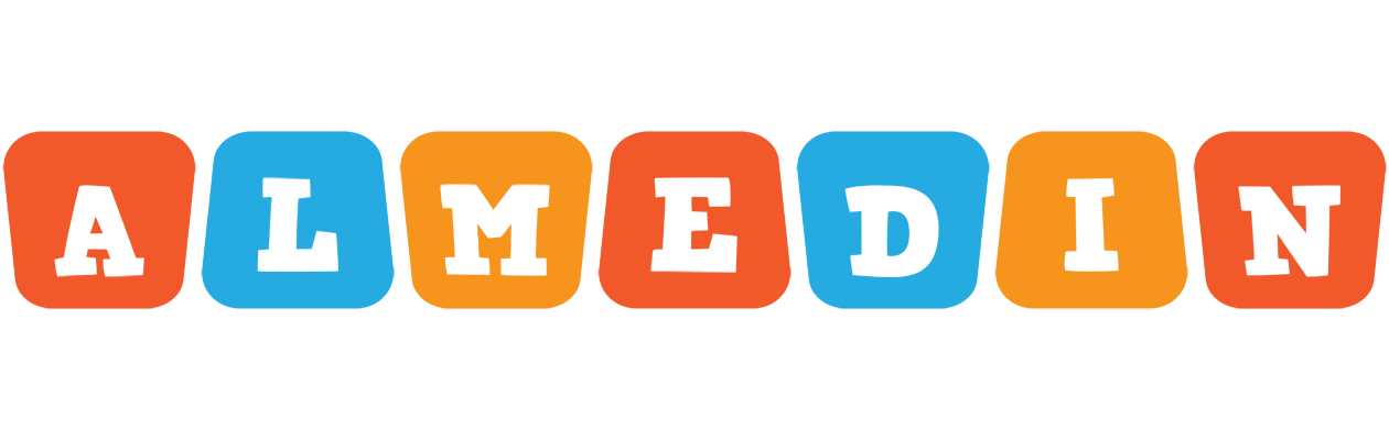 Almedin comics logo