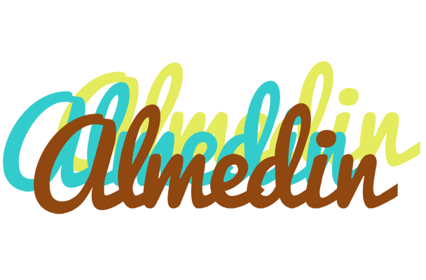 Almedin cupcake logo
