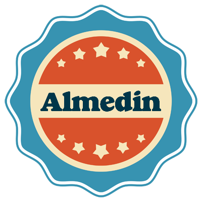 Almedin labels logo