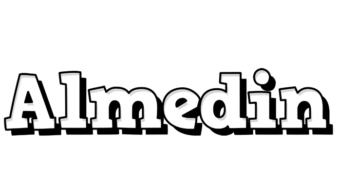 Almedin snowing logo