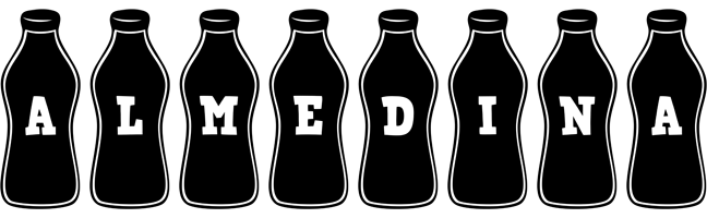 Almedina bottle logo