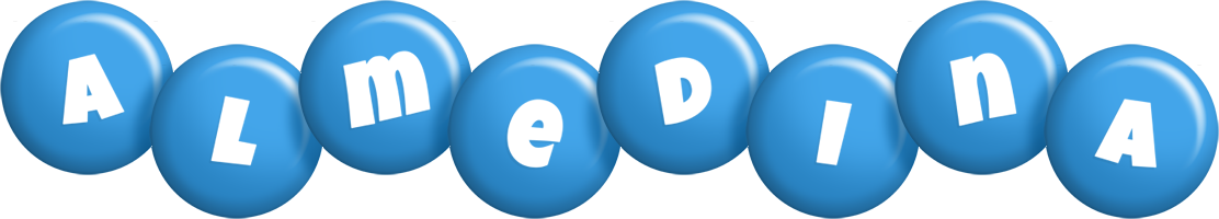Almedina candy-blue logo