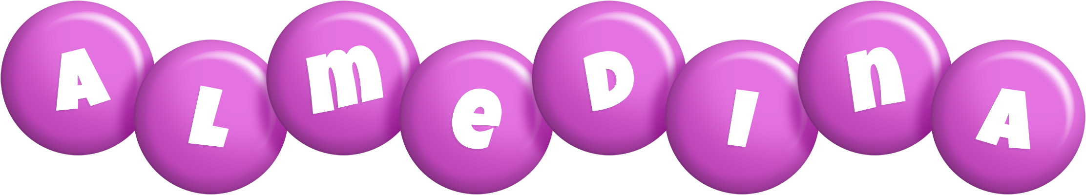 Almedina candy-purple logo