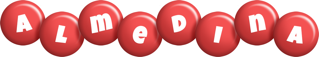 Almedina candy-red logo