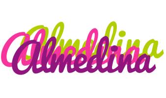 Almedina flowers logo