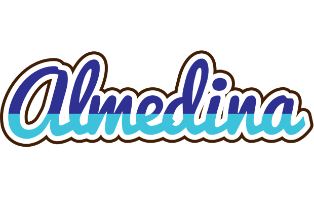 Almedina raining logo