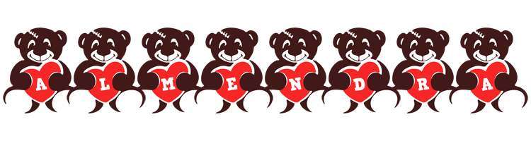 Almendra bear logo