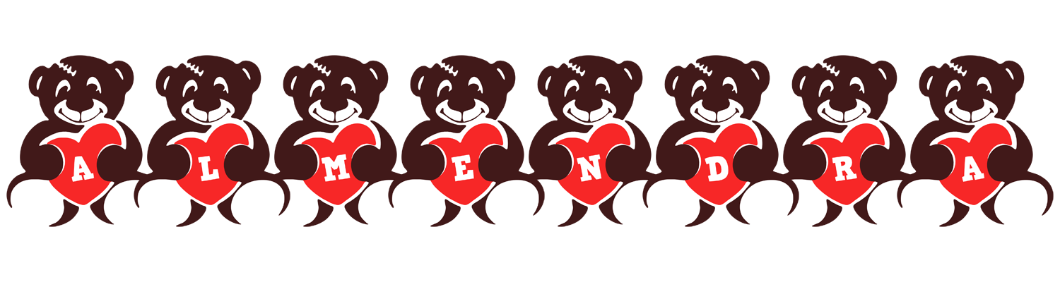 Almendra bear logo