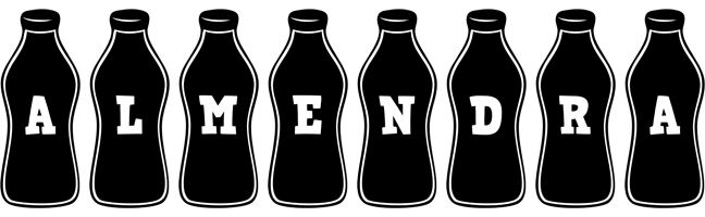 Almendra bottle logo