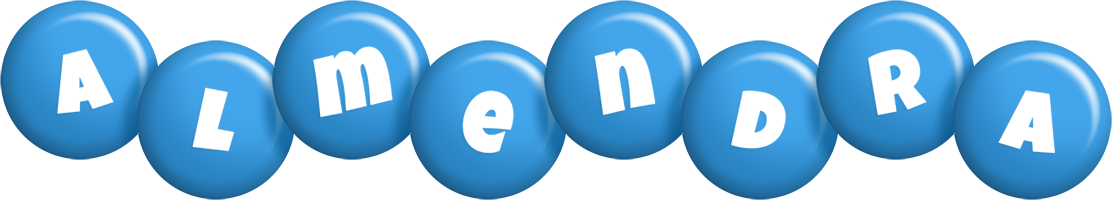 Almendra candy-blue logo