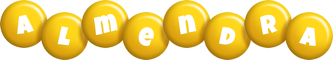 Almendra candy-yellow logo