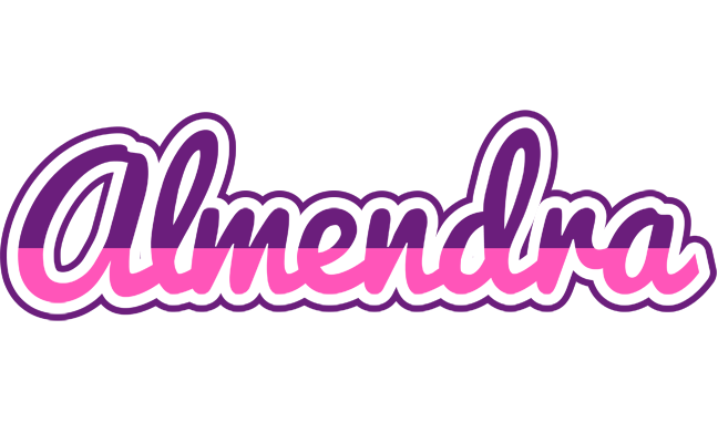 Almendra cheerful logo