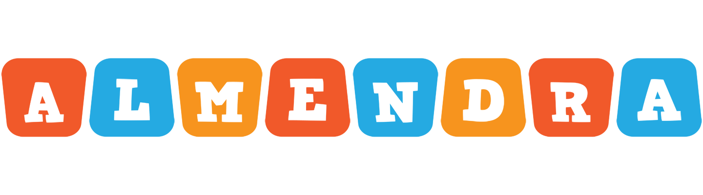 Almendra comics logo