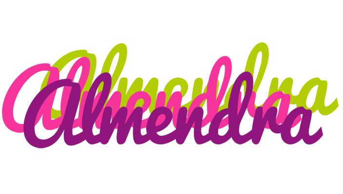 Almendra flowers logo