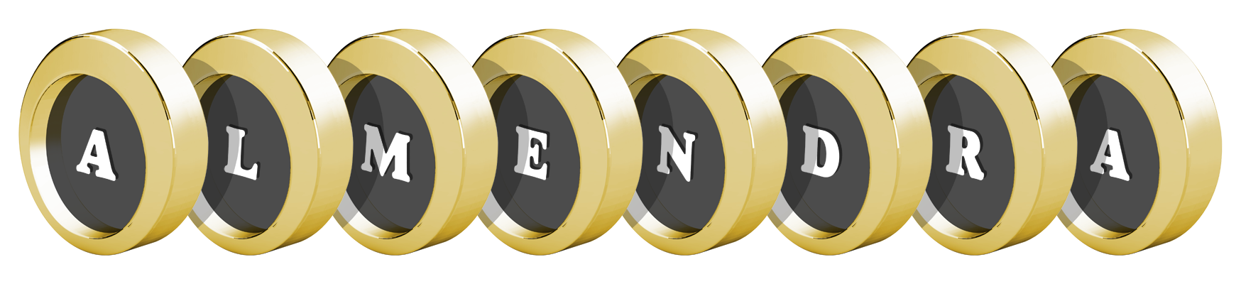 Almendra gold logo