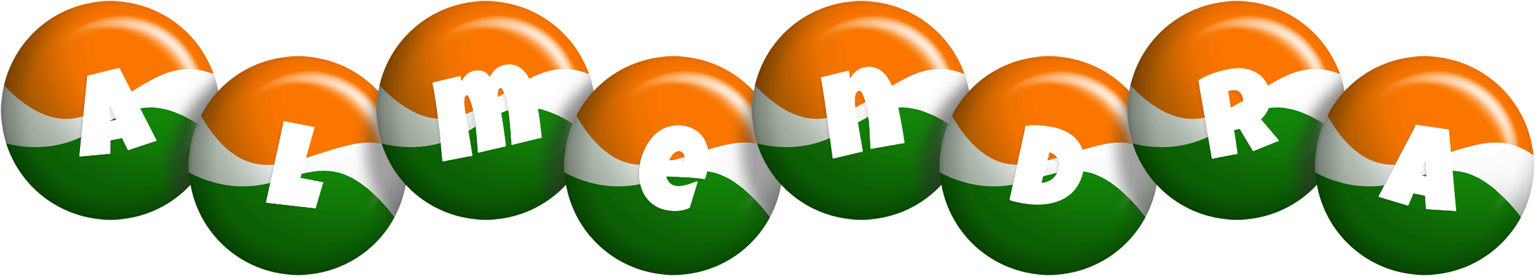 Almendra india logo