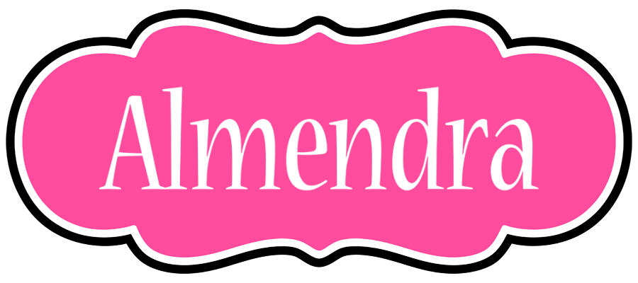 Almendra invitation logo