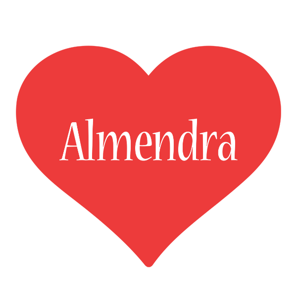 Almendra love logo