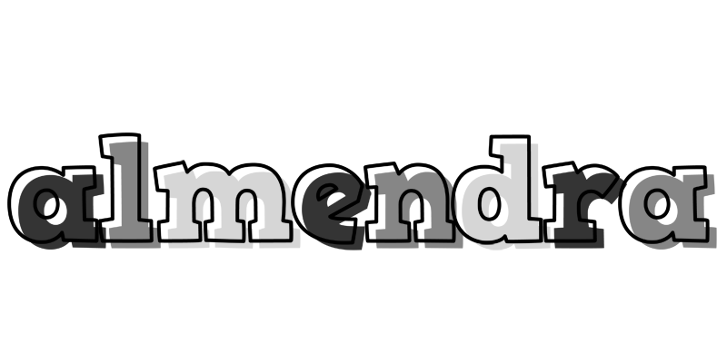 Almendra night logo