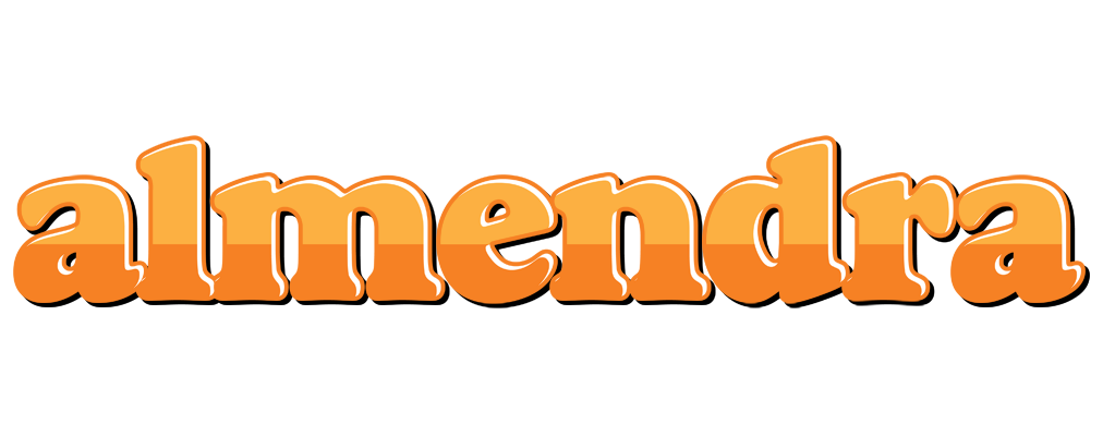 Almendra orange logo