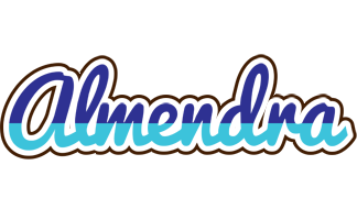 Almendra raining logo