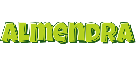 Almendra summer logo