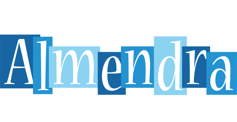 Almendra winter logo
