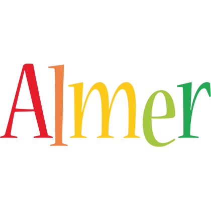 Almer birthday logo